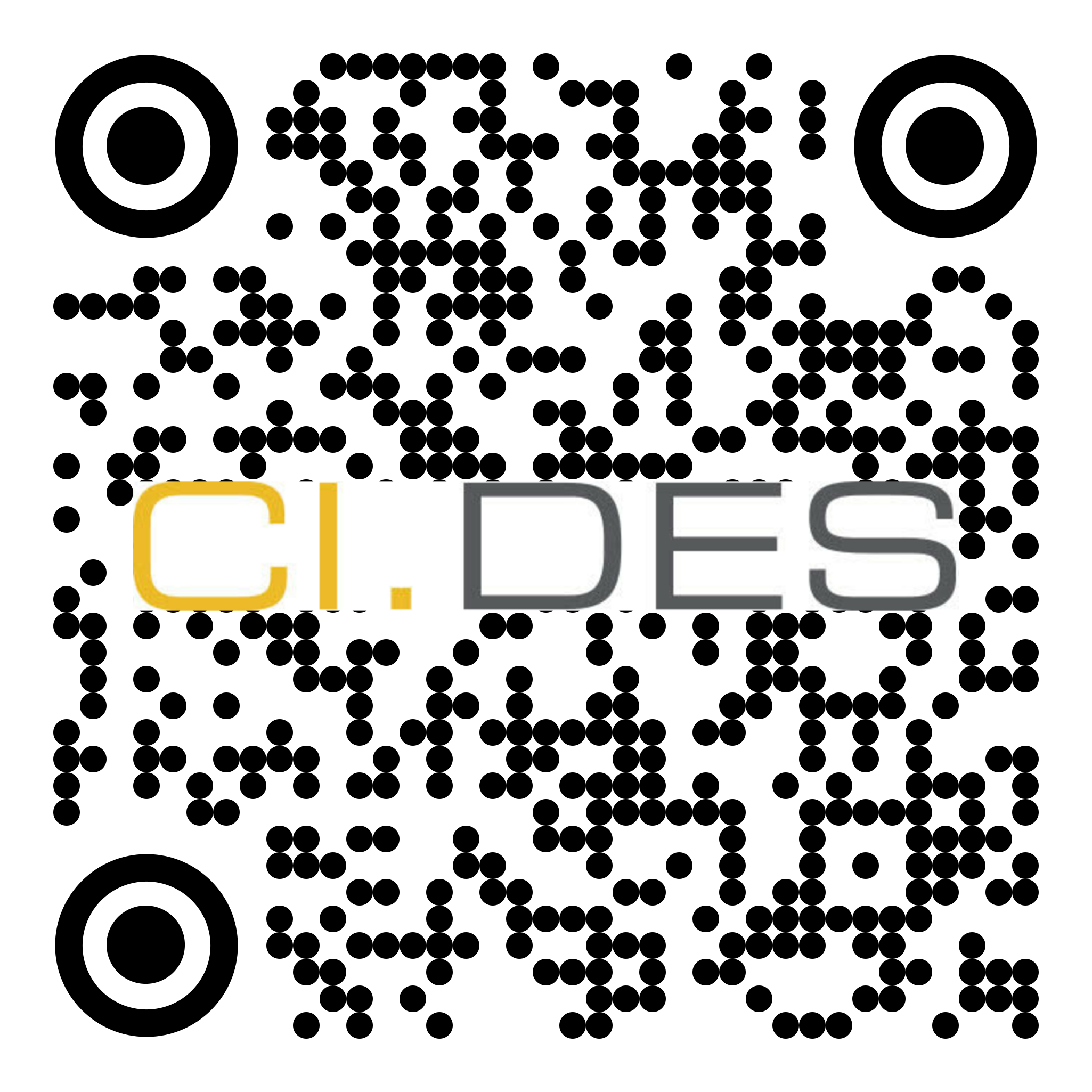 qr code pied a coulisse