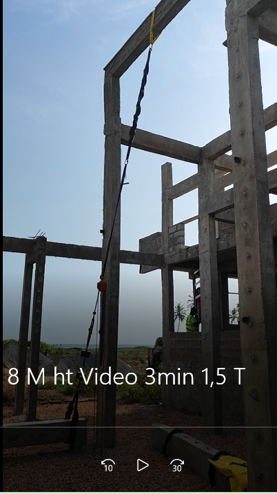 CI.AN Poutre Sol Centre Poutre 8 M ht Vue Ensemble