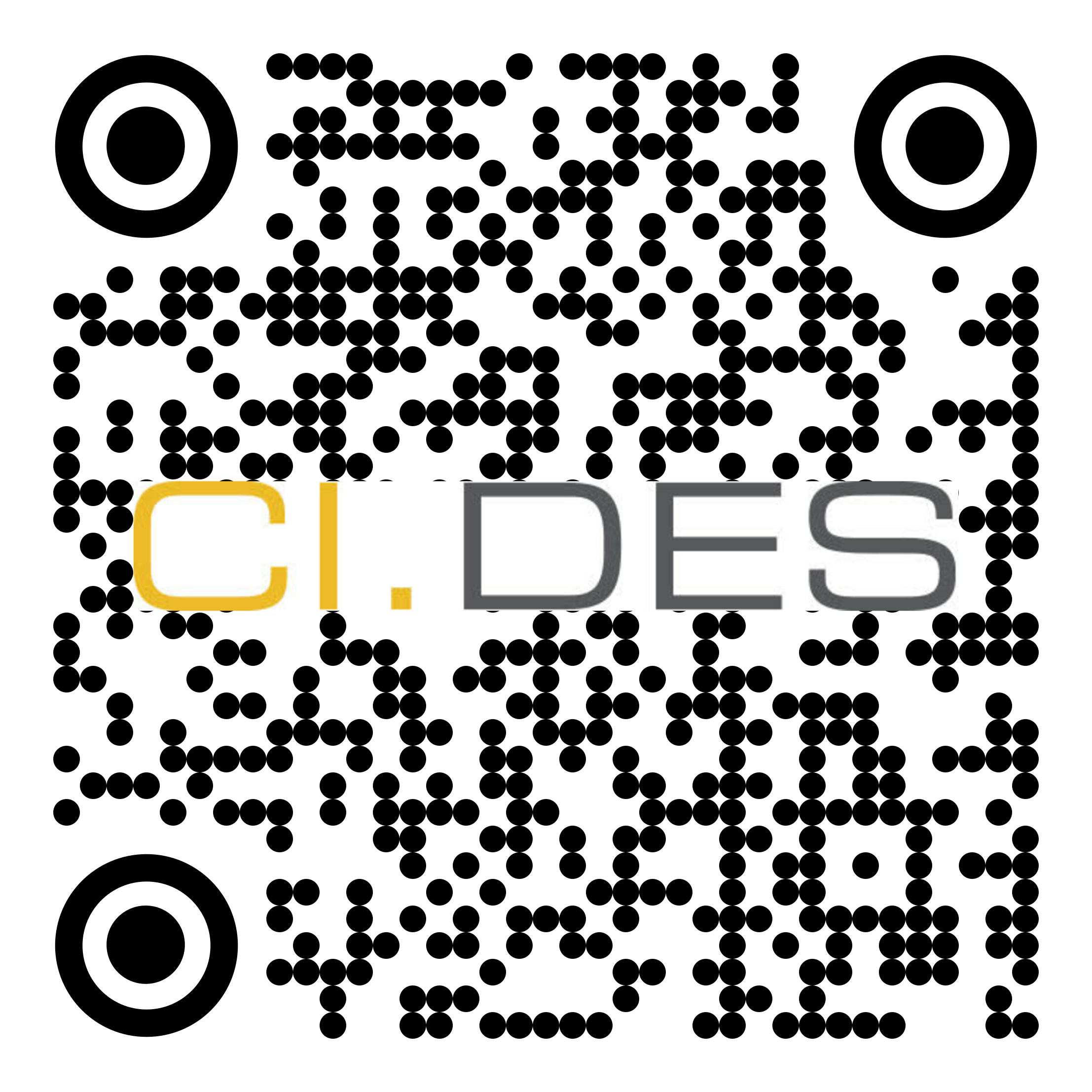 CI.DE 000 GA LA Descendeur QR code